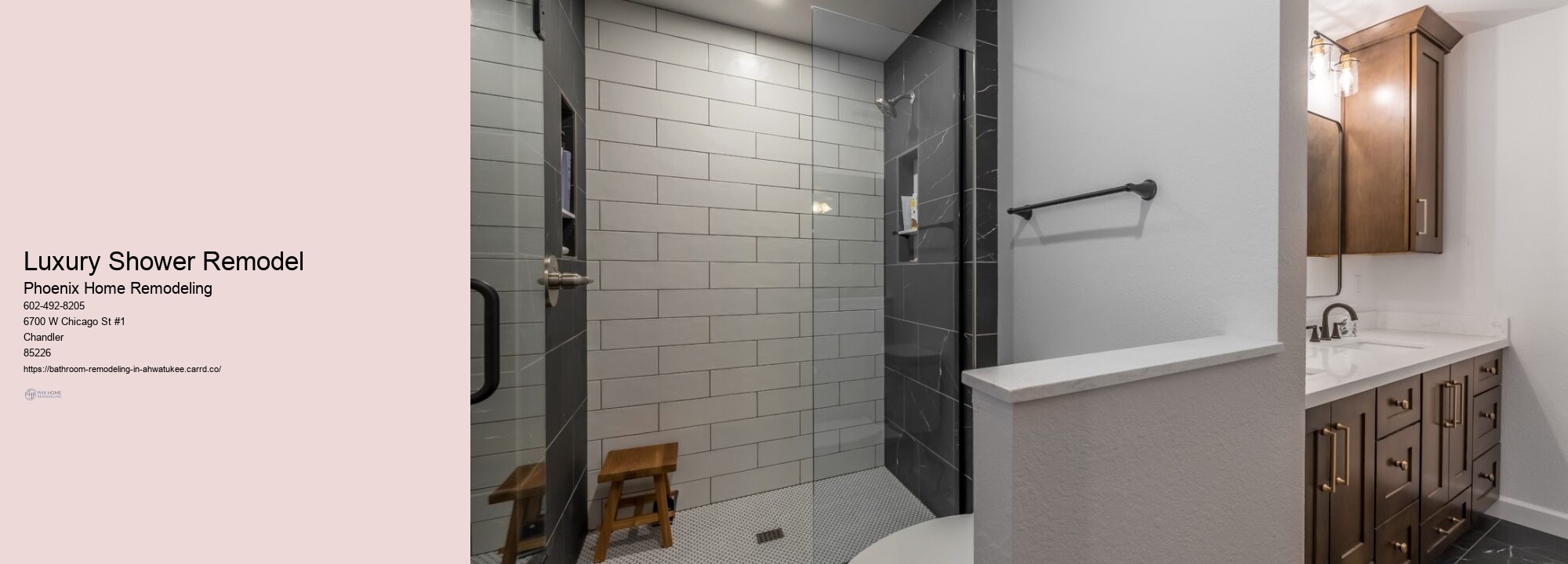 Luxury Shower Remodel
