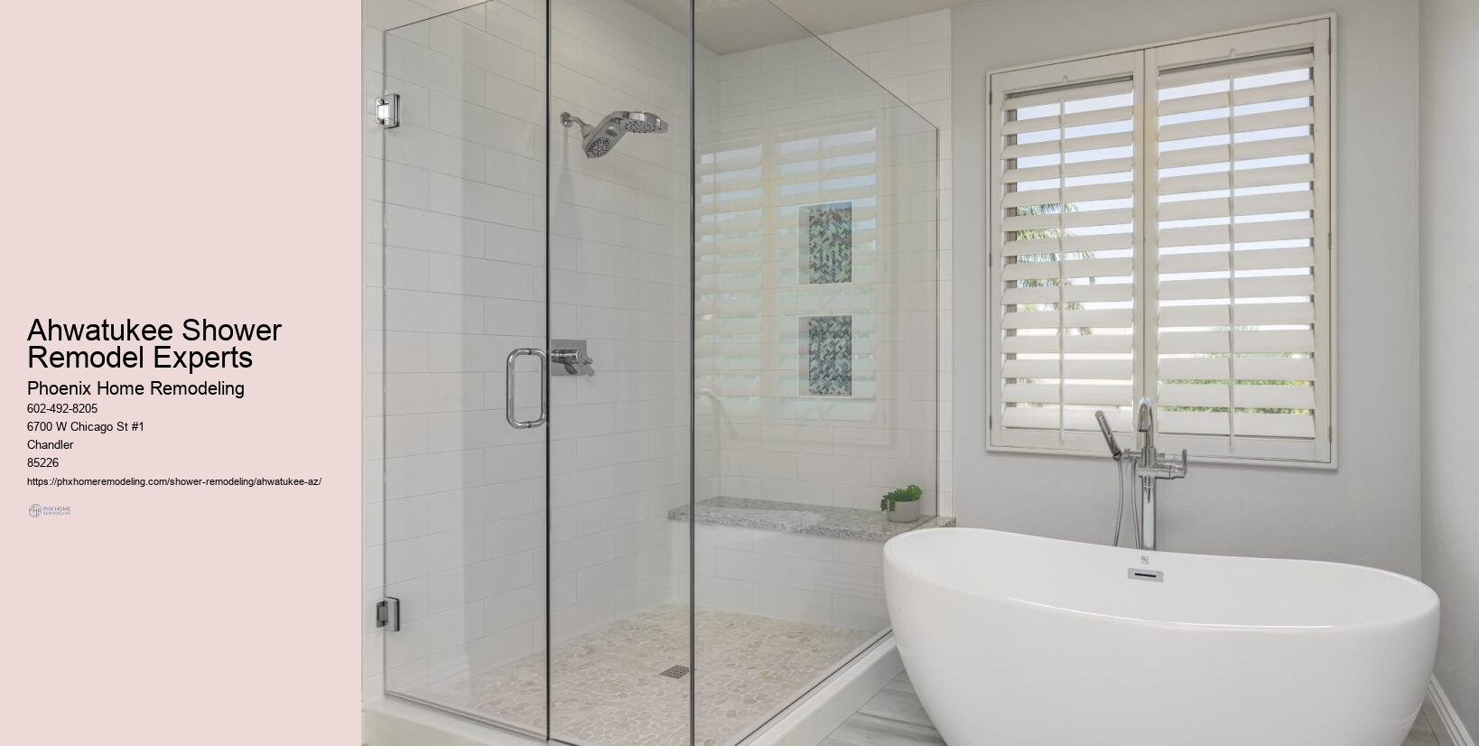 Ahwatukee Shower Remodel Experts