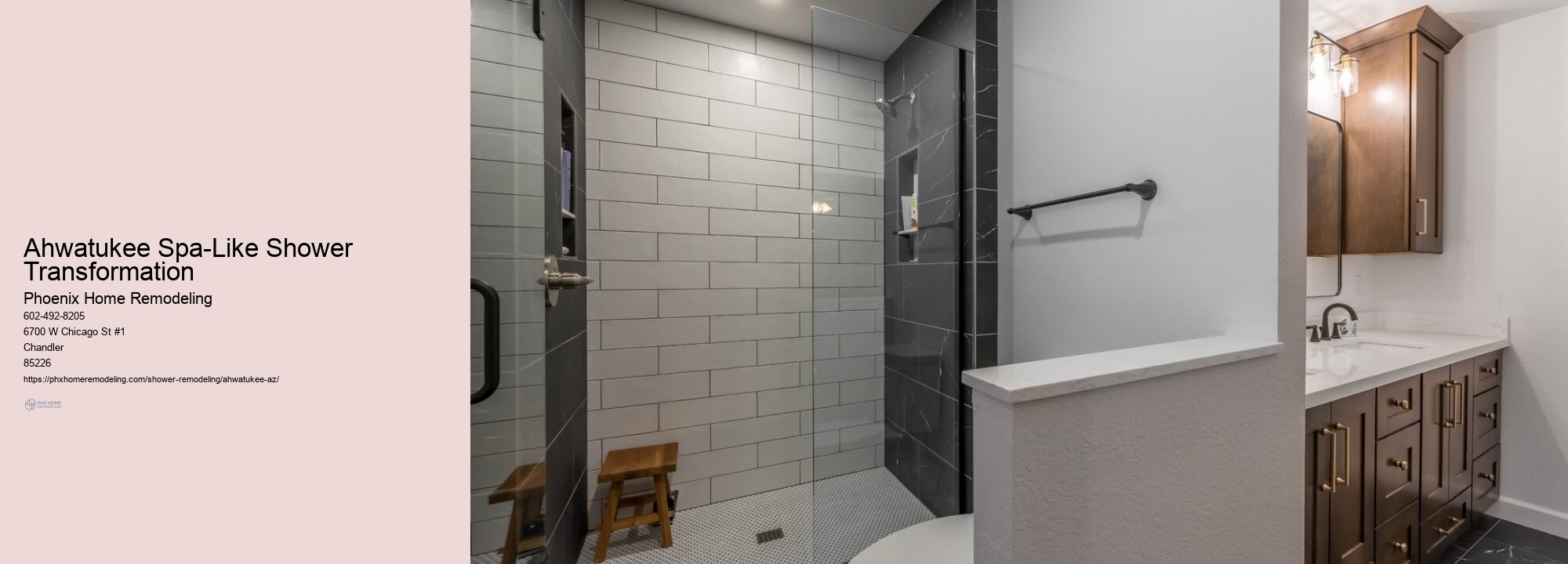 Bathroom Shower Redo Ahwatukee