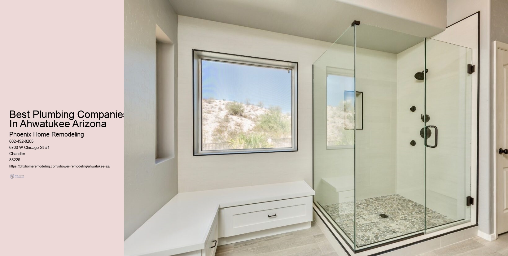 LED Shower Lighting Ahwatukee