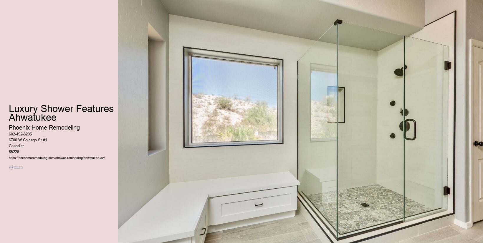 Ahwatukee Shower Remodeling