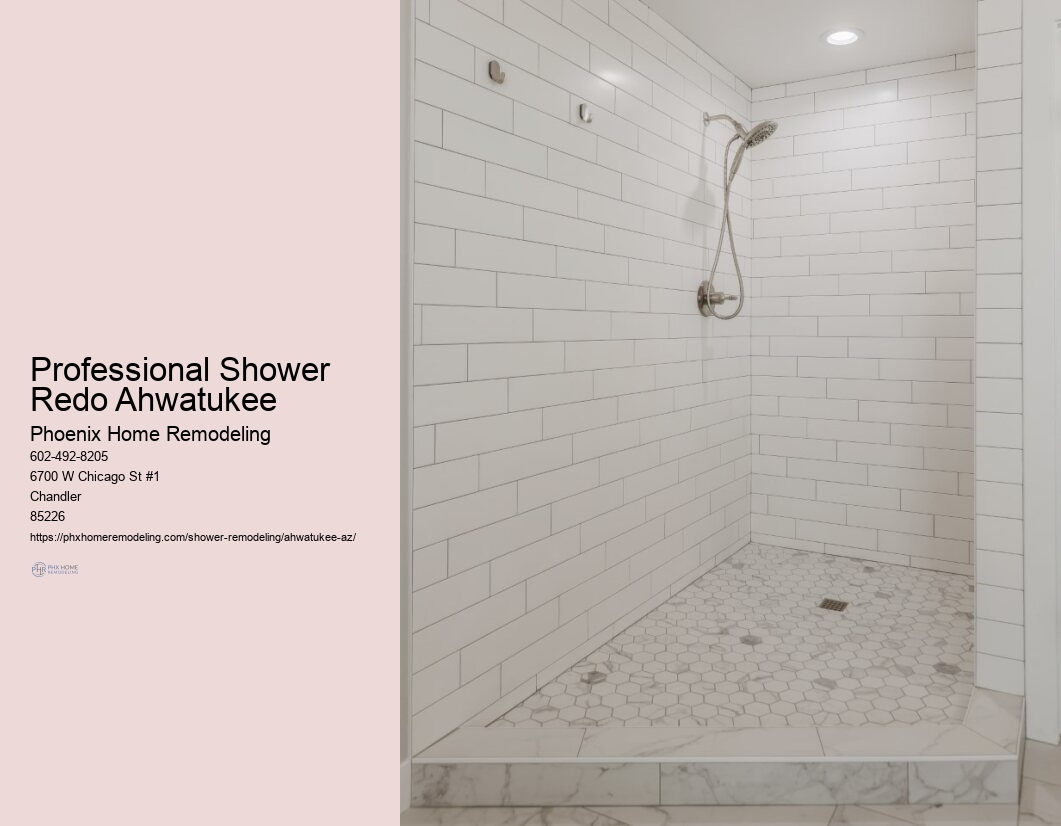 Ahwatukee Shower Space Planning