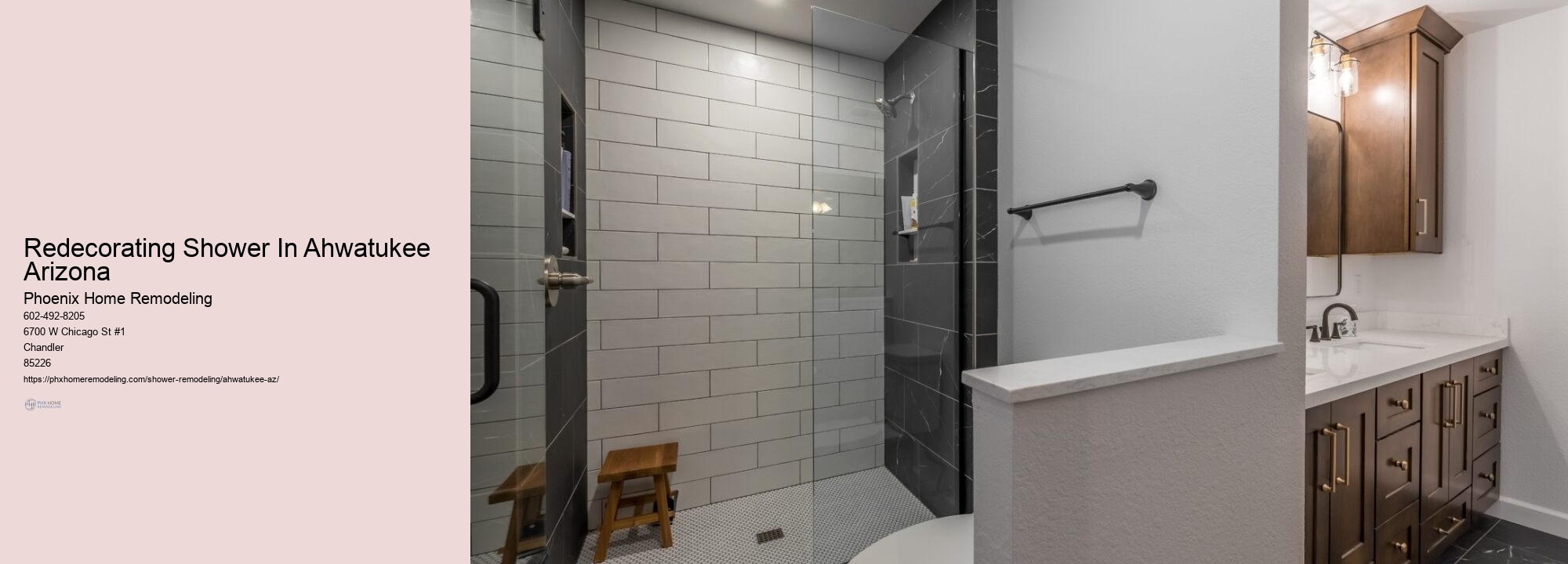 Ahwatukee Shower Redesign Service