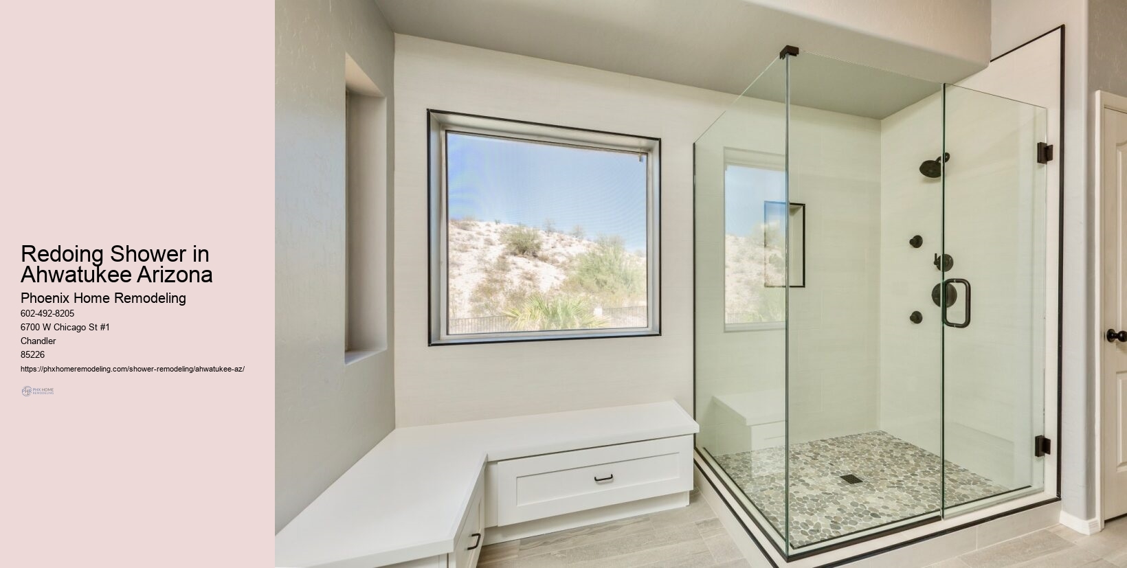 Ahwatukee Eco-Friendly Shower Solutions