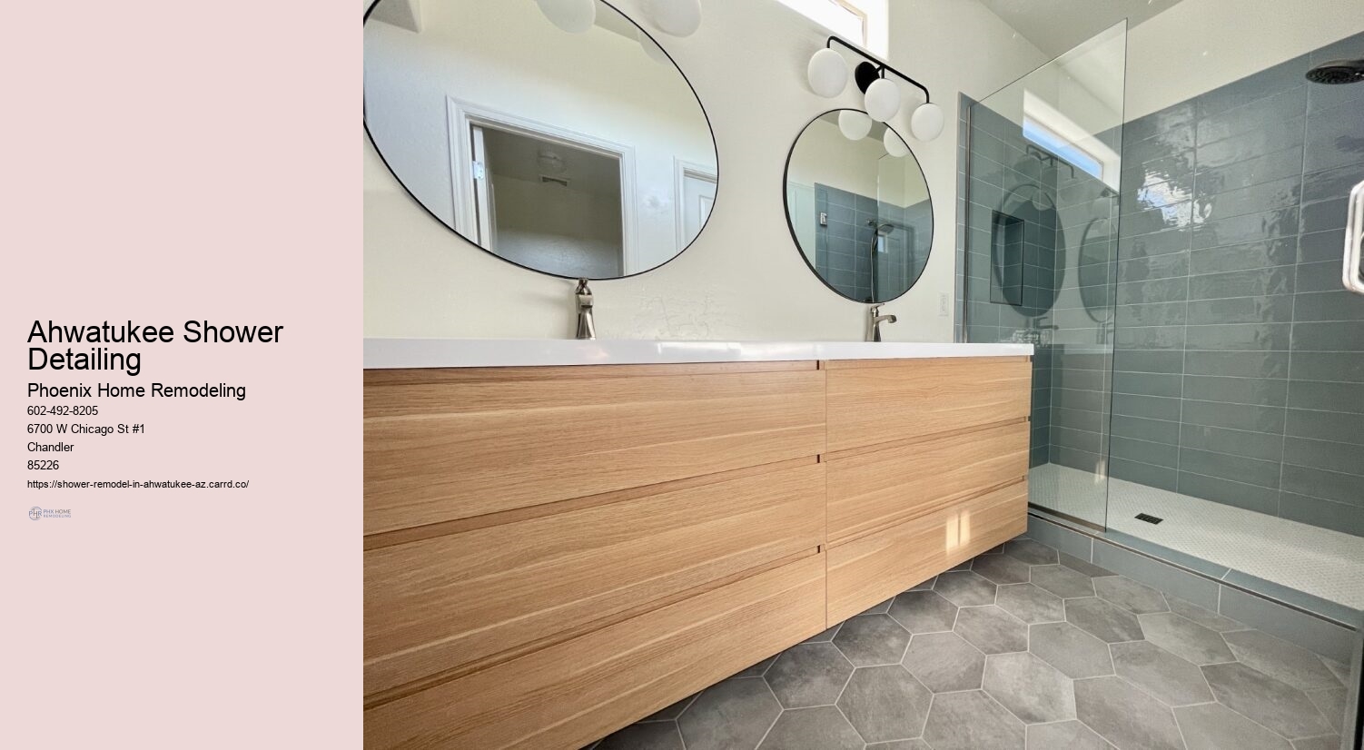 Durable Shower Remodel Ahwatukee