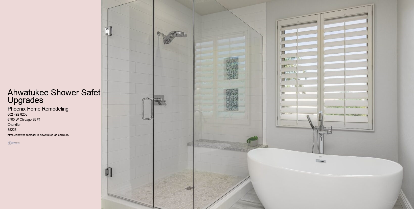 Ahwatukee Shower Safety Upgrades