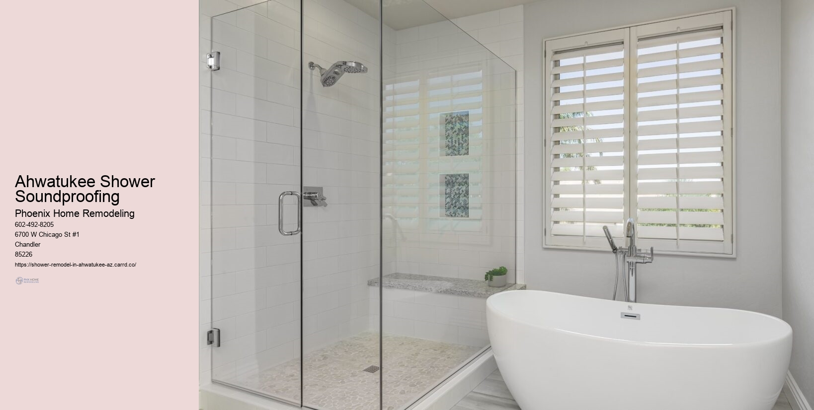 Ahwatukee Shower Soundproofing