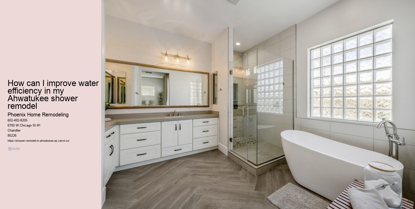 What are the best shower fixtures brands in Ahwatukee