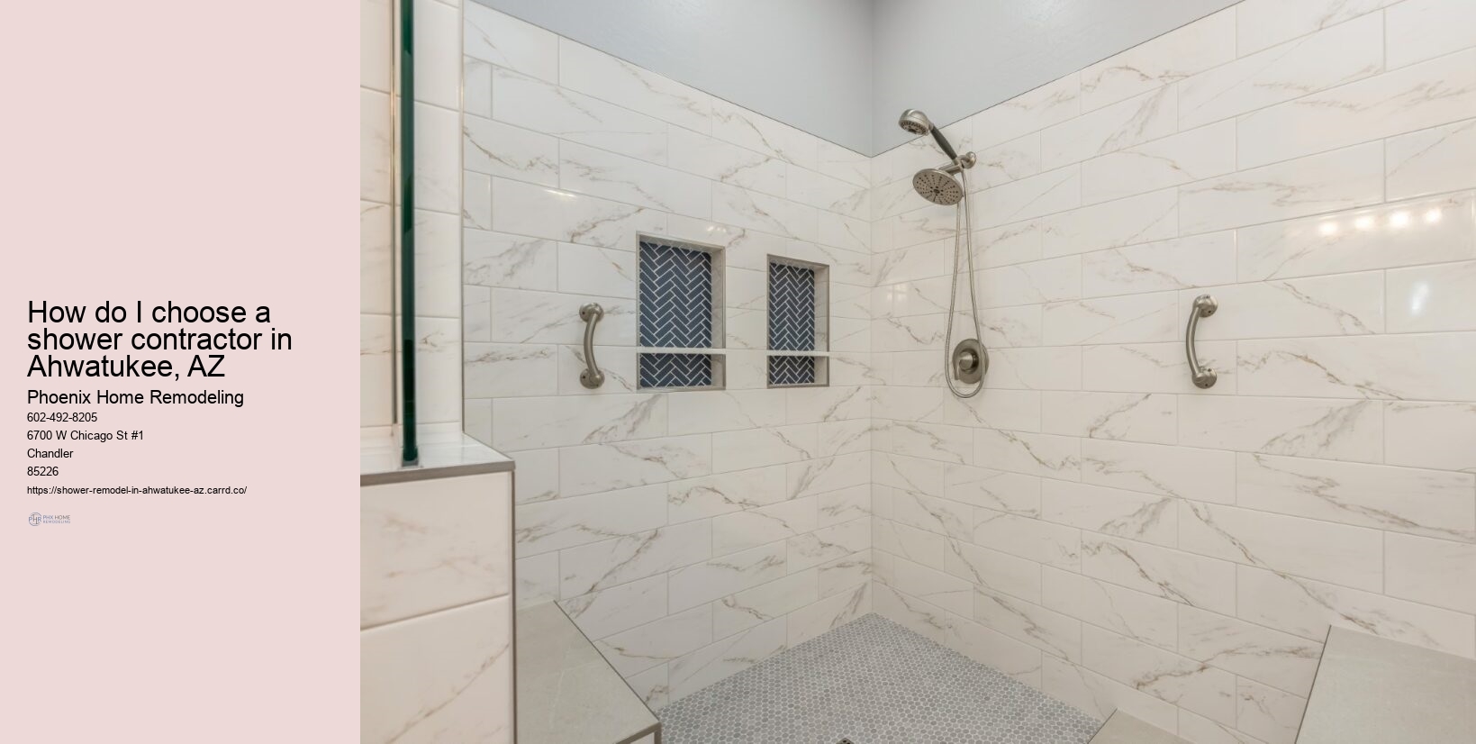 Minimalist Design in Shower Remodeling