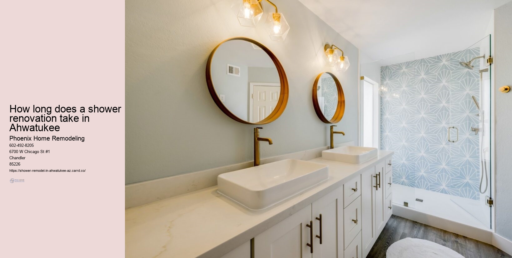 Bathroom Remodel in Phoenix