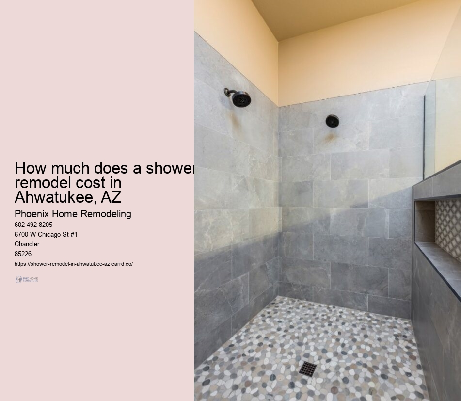 Shower waterproofing