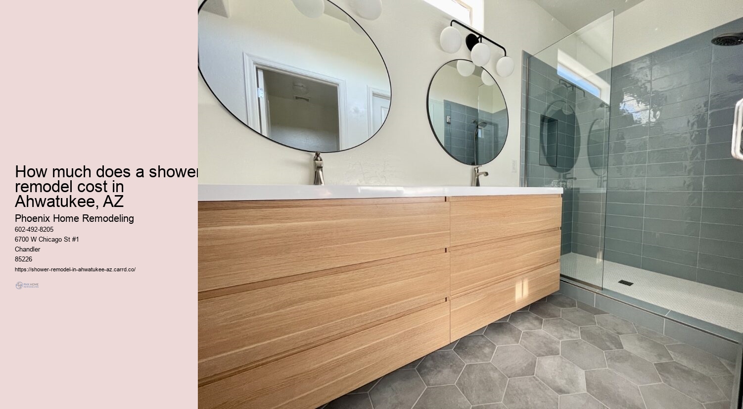 Mobile Home Shower Remodel