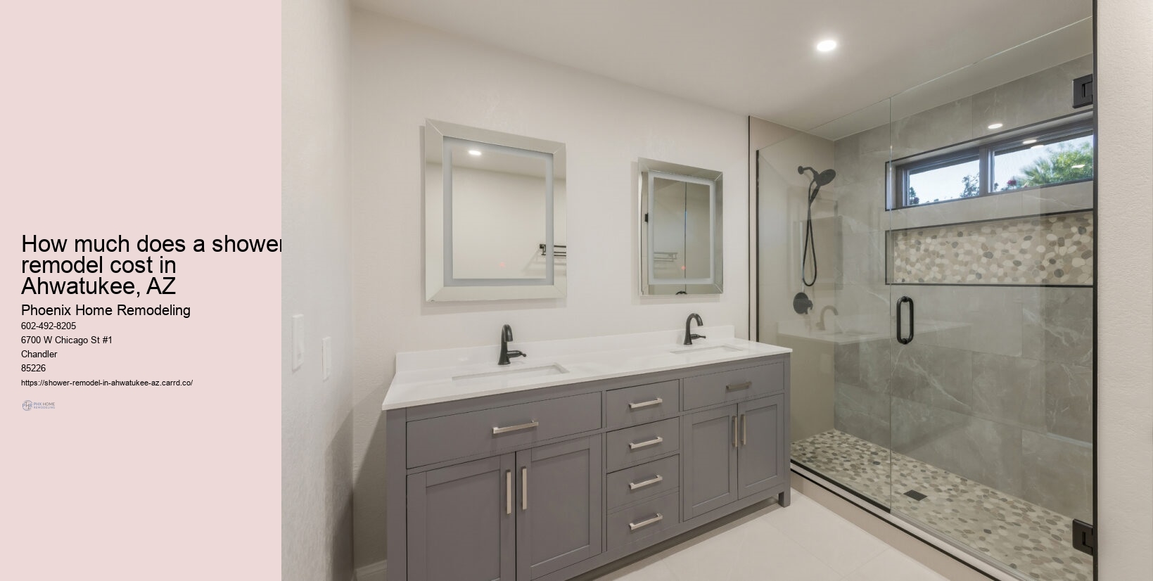How Much Does A Shower Remodel Cost