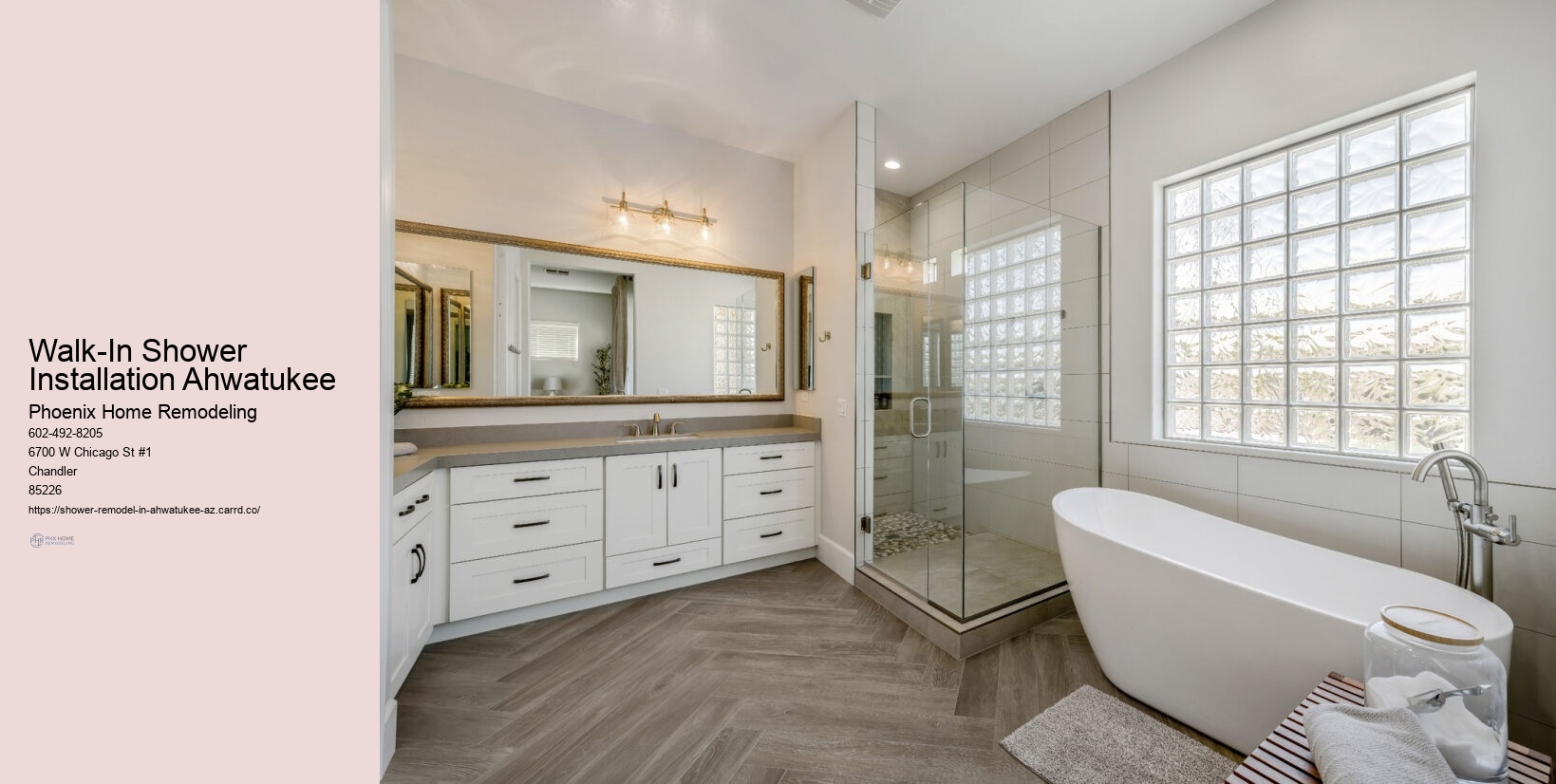 Shower Remodel Materials