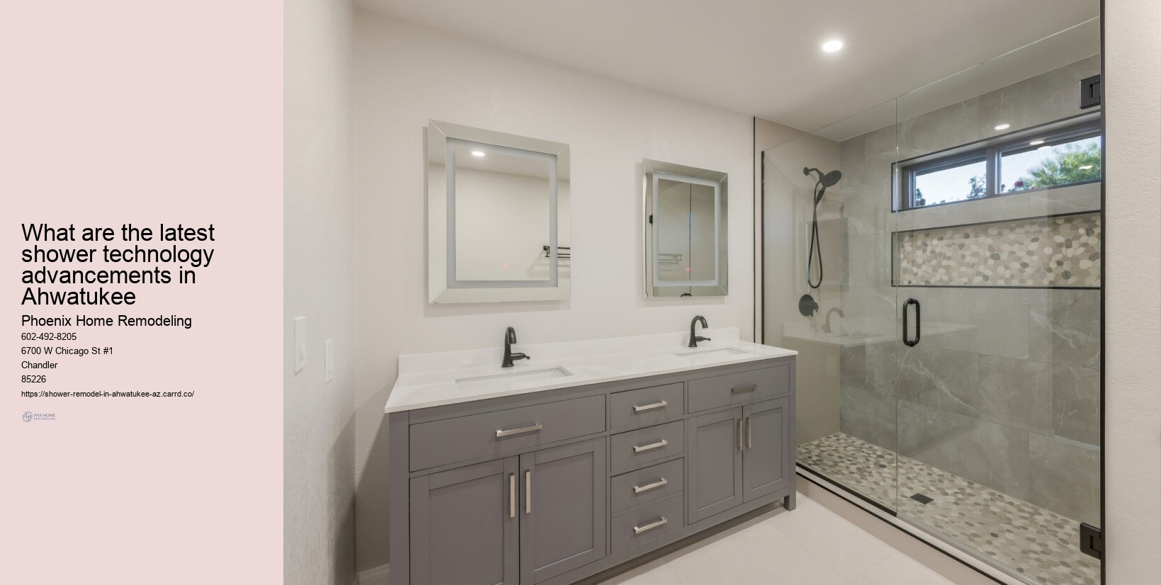 Shower bench installation