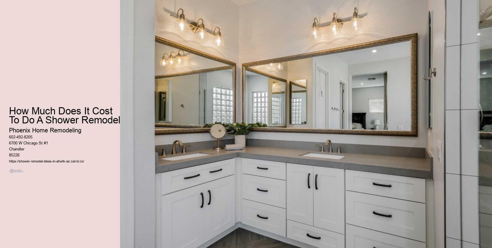 How Much Does It Cost To Do A Shower Remodel