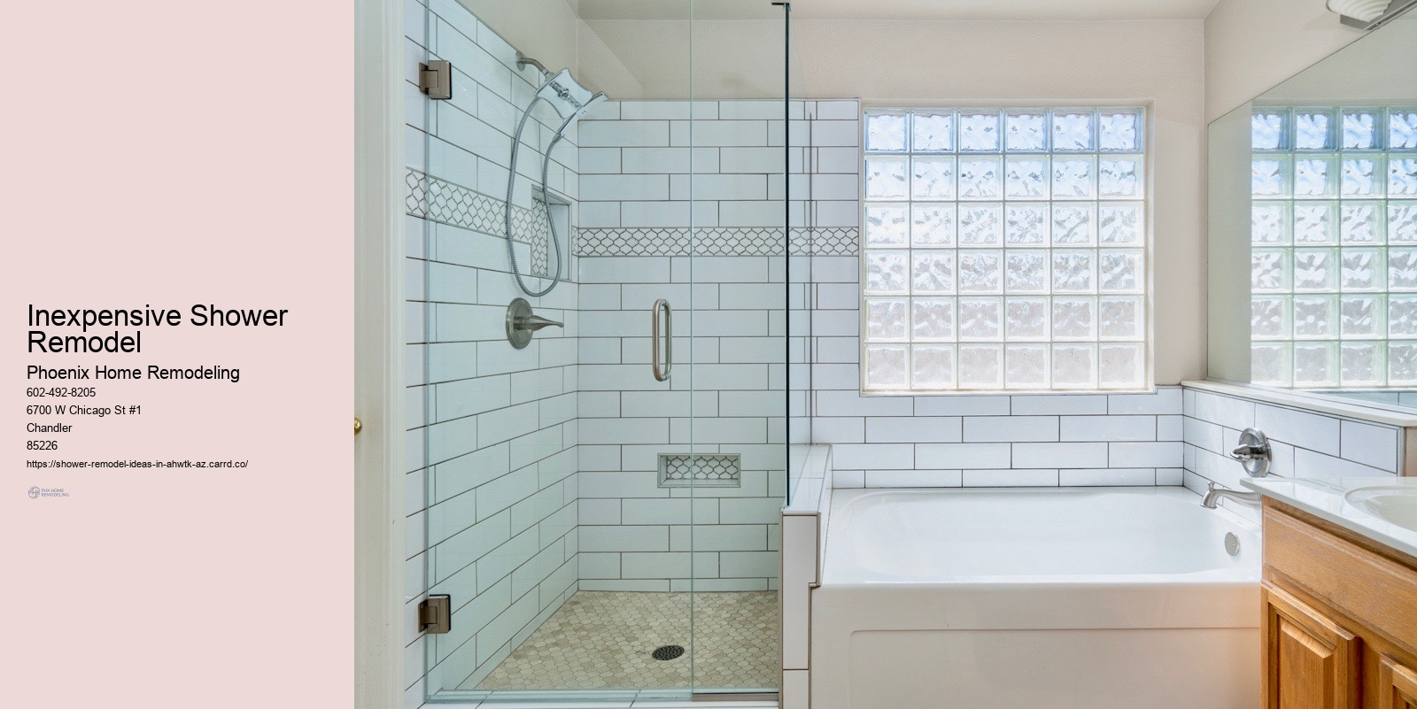 Inexpensive Shower Remodel