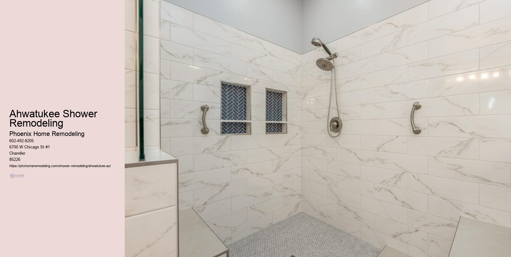 Small Shower Remodel