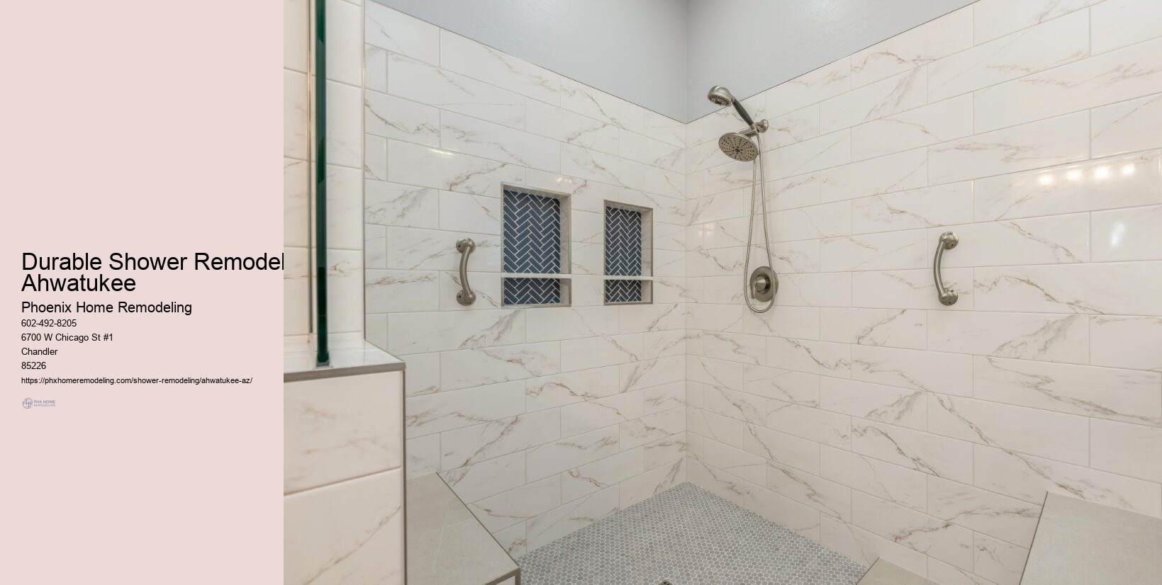 Master Shower Remodel