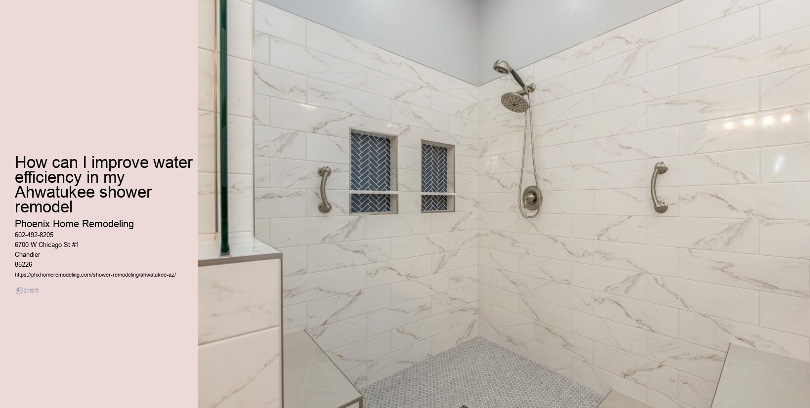 Shower Remodel Financing