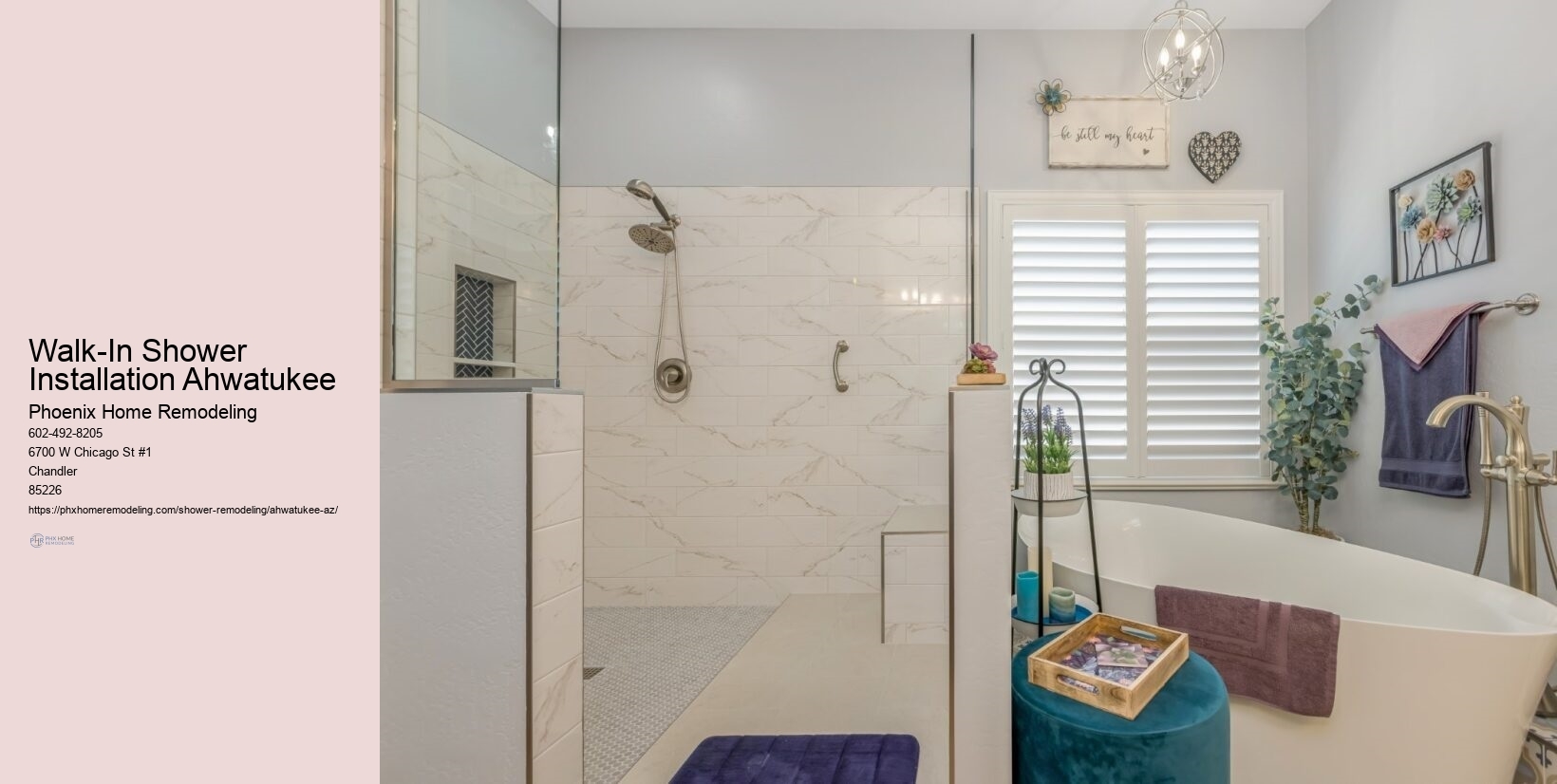 Cost-Effective Shower Renovation Ahwatukee